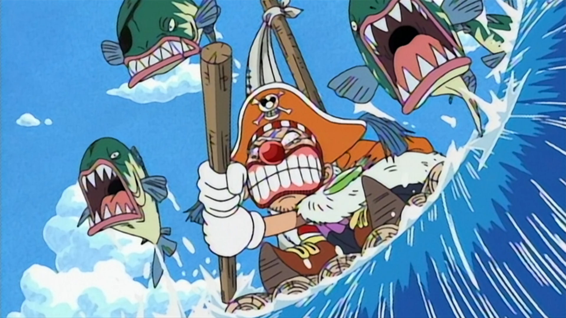 麦わらを追え！小さなバギーの大冒険