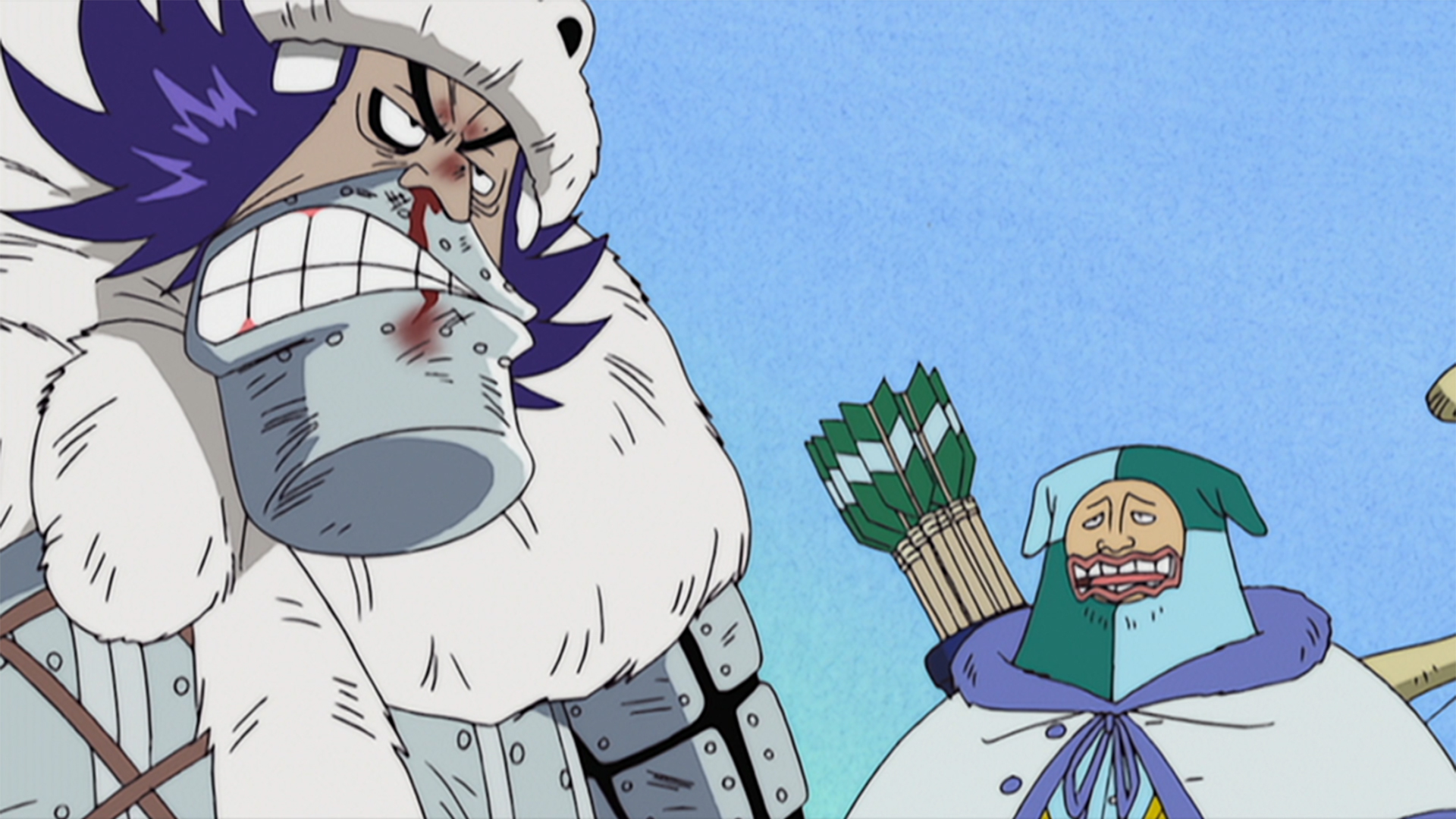 VSワポル軍団！バクバクの実の能力！