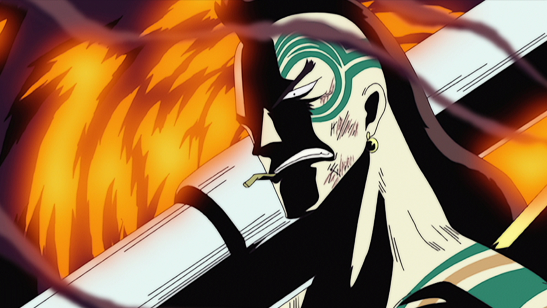 唸る燃焼砲！！ルフィVS戦鬼ワイパー