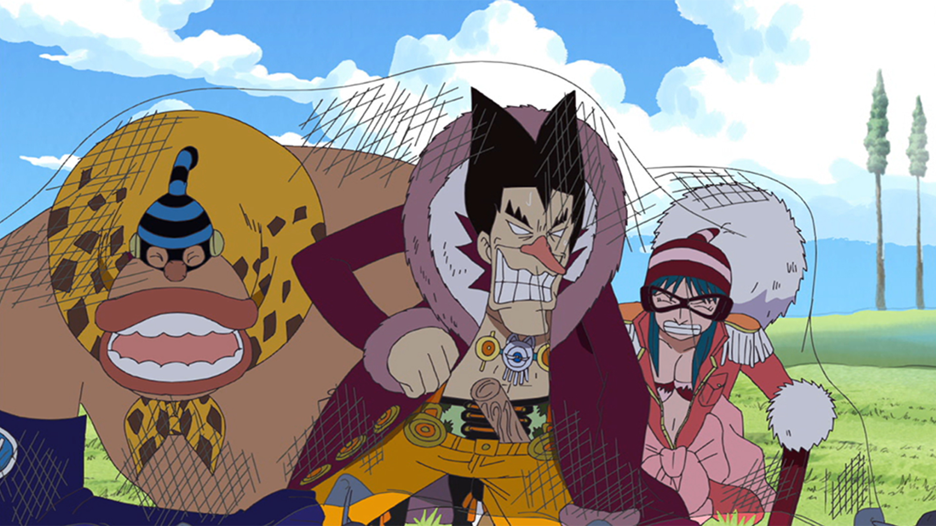 フォクシー海賊団とデービーバック！