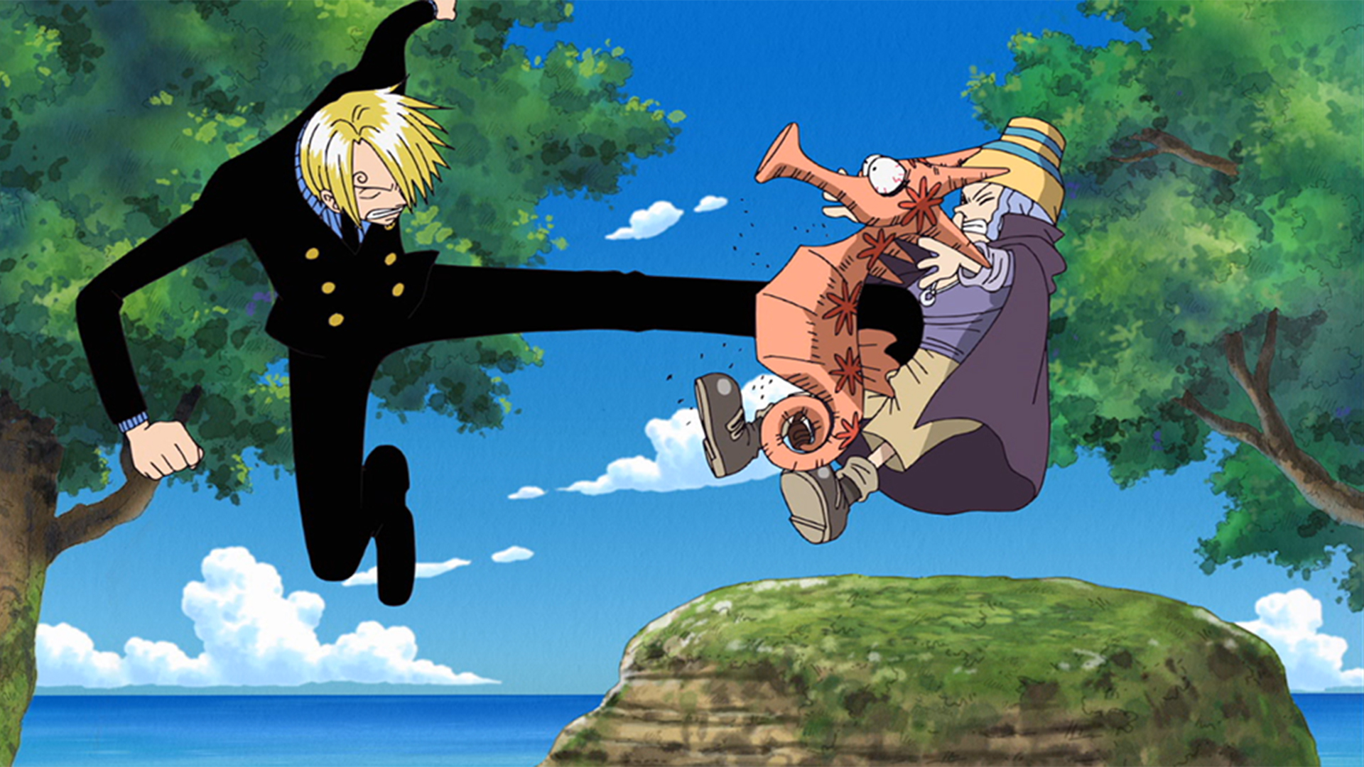 牙をむくゾロ！立ちはだかった野獣！