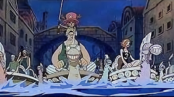 仲間を引き離す汽笛！走り出す海列車