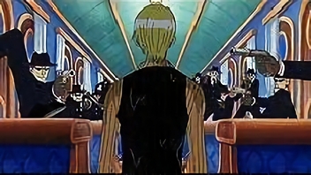 サンジ突入！嵐の中の海列車バトル！