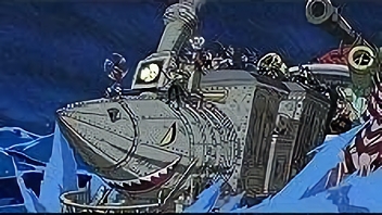 波を砕け！ルフィとゾロの最強合体技