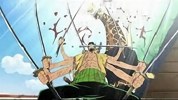 鬼神ゾロ！気迫が見せた阿修羅の化身