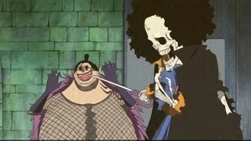 信念の命乞い！！アフロを守るブルック