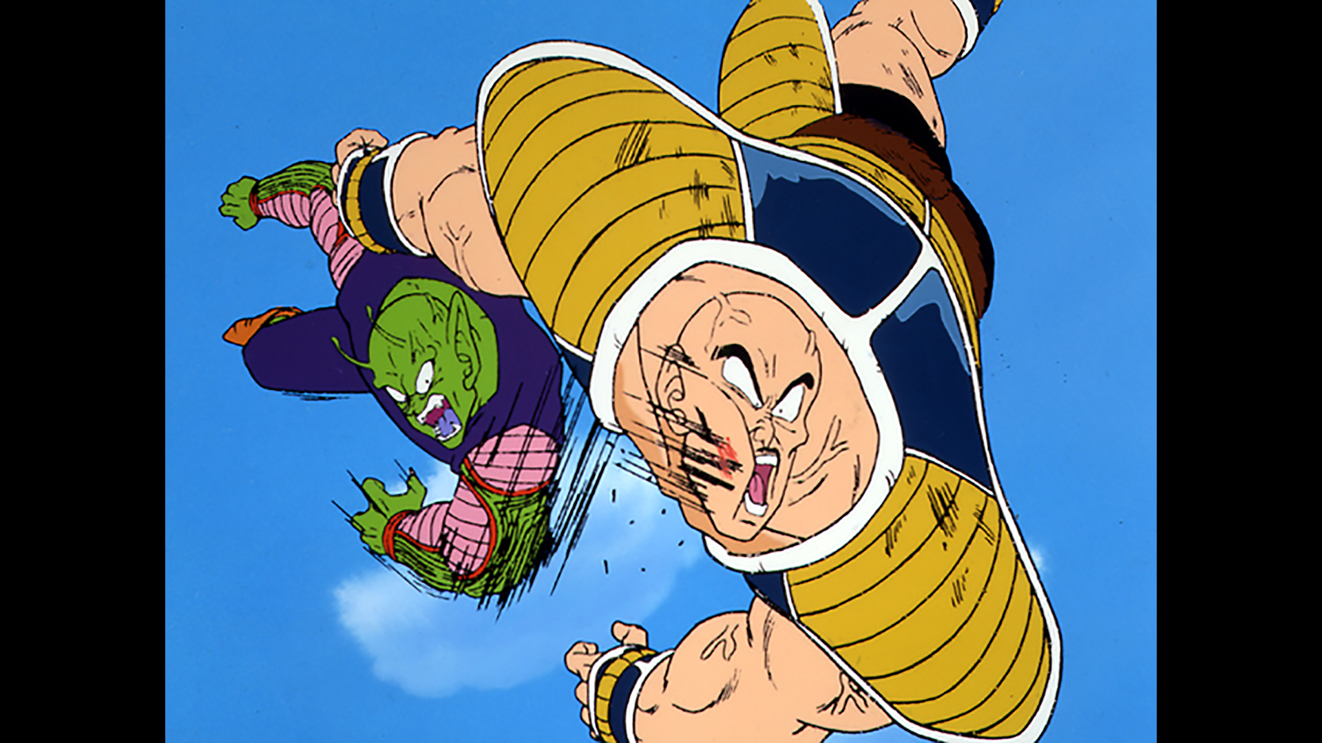 天津飯絶叫!! これが最後の気功砲だ