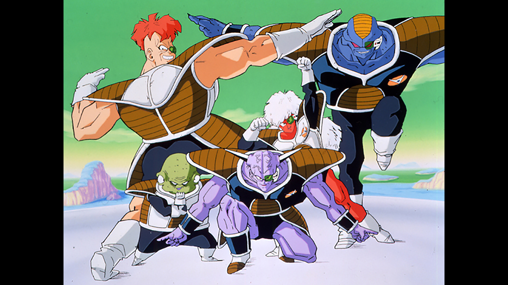 迫る超決戦! ギニュー特戦隊只今参上!!