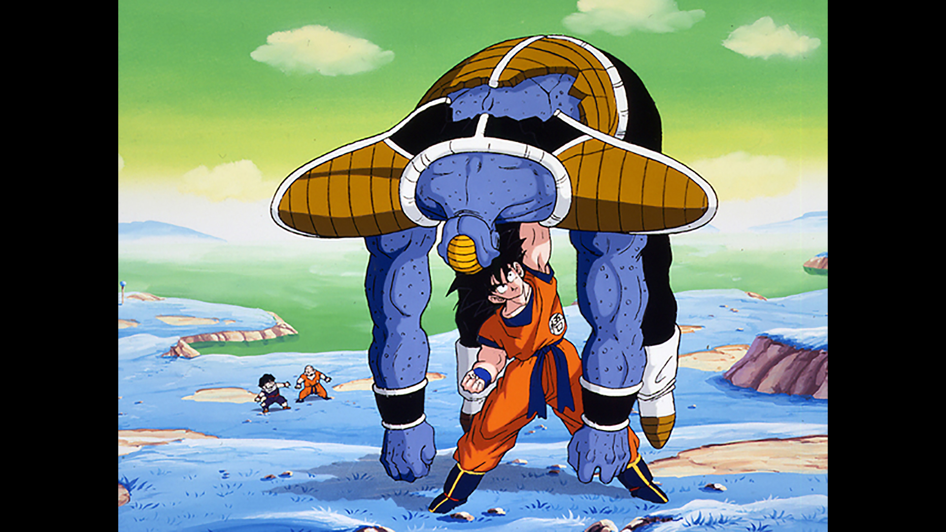 ついに直接対決!! ギニュー隊長のおでましだ