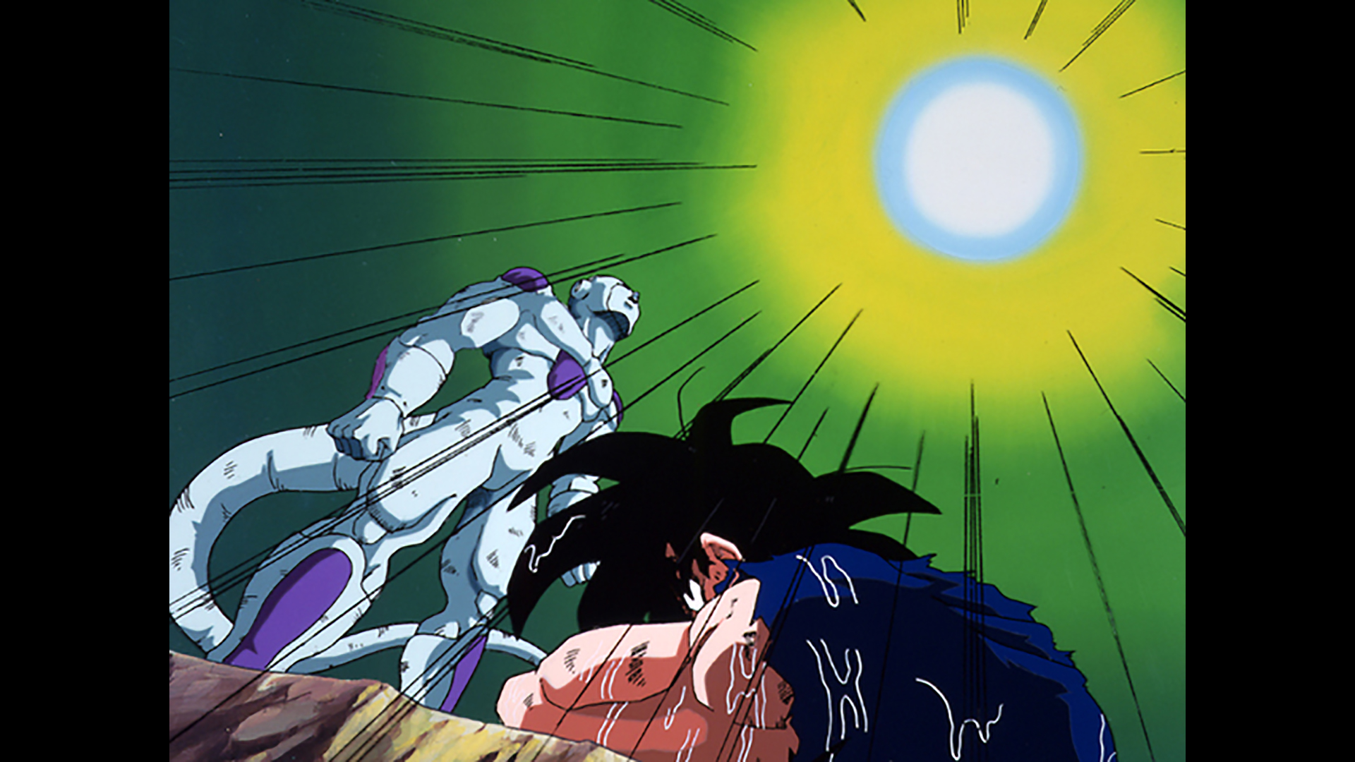 チャンスを生かせ!! ピッコロ捨身の援護射撃