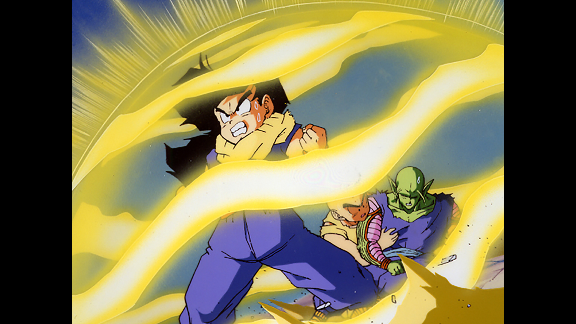 悟飯に一瞬の勝機!! あの魔凶星を撃て…