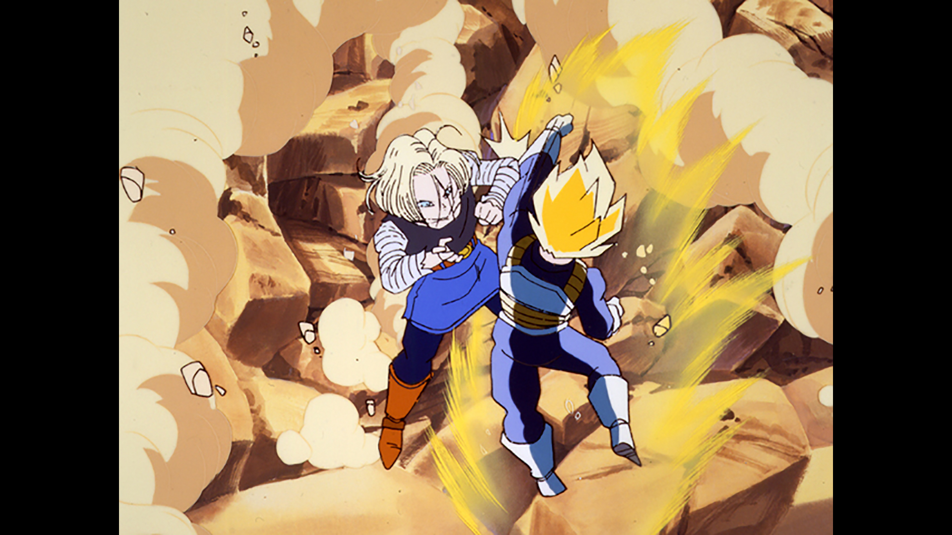 かわいい顔で超パワー!? 18号に死角なし