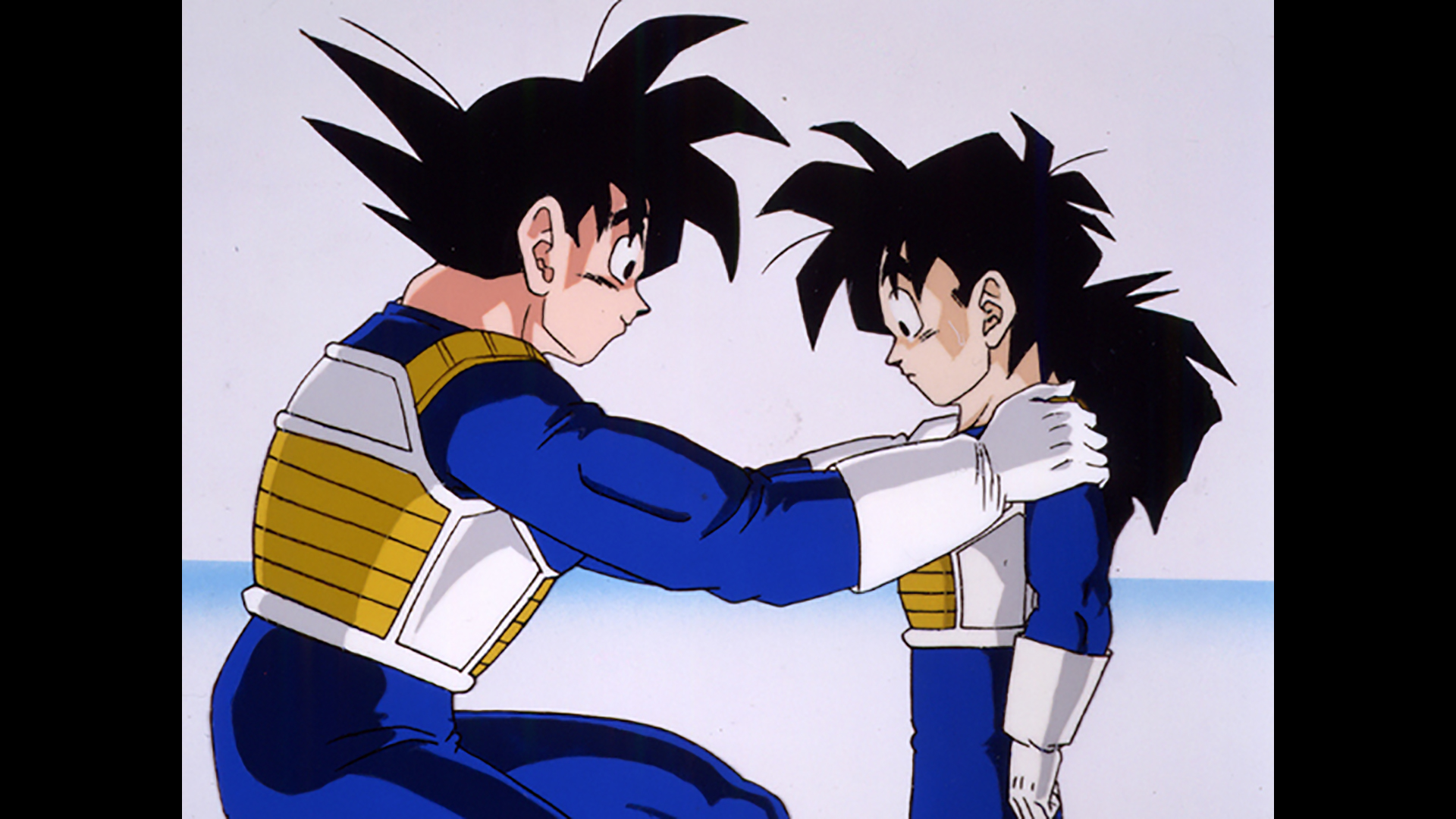 いきなり全開!! 光り輝くベジータの超パワー