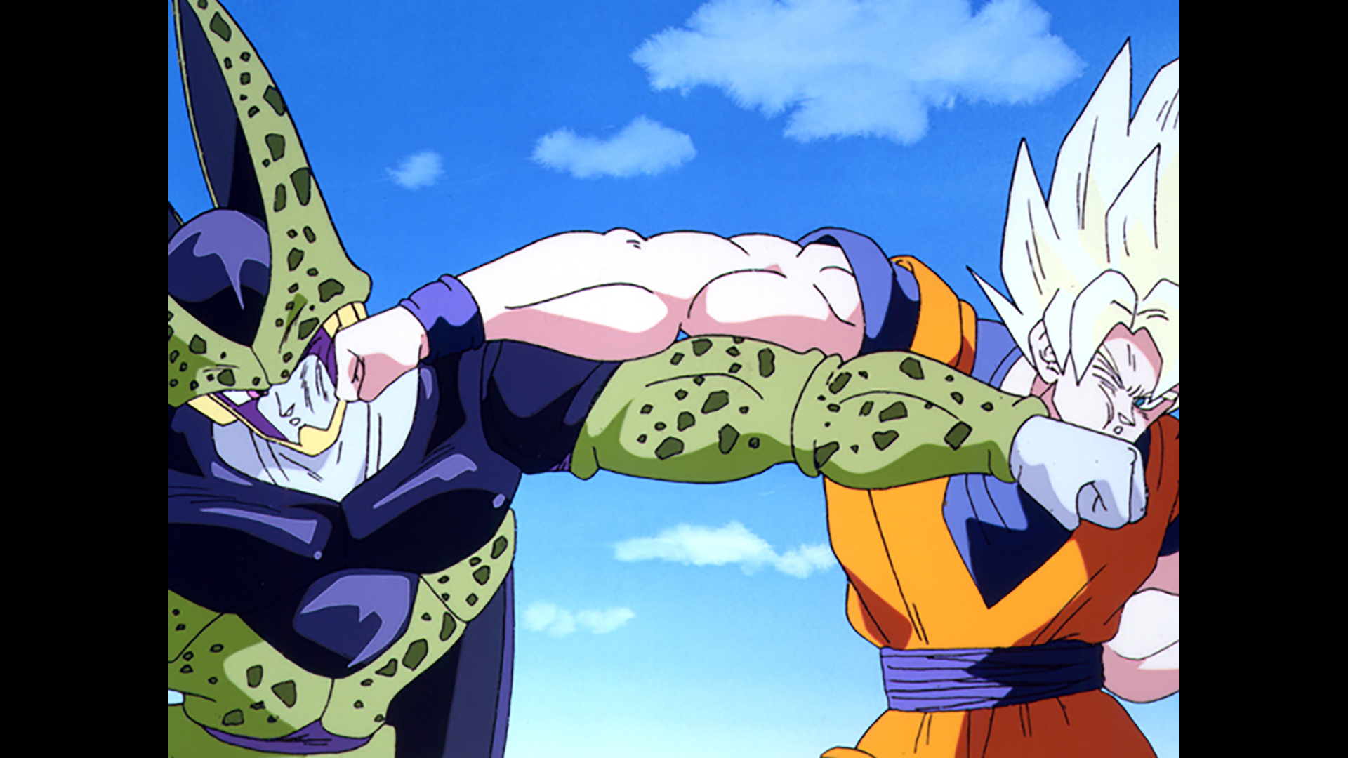 地球直撃!! セルの特大カメハメ波