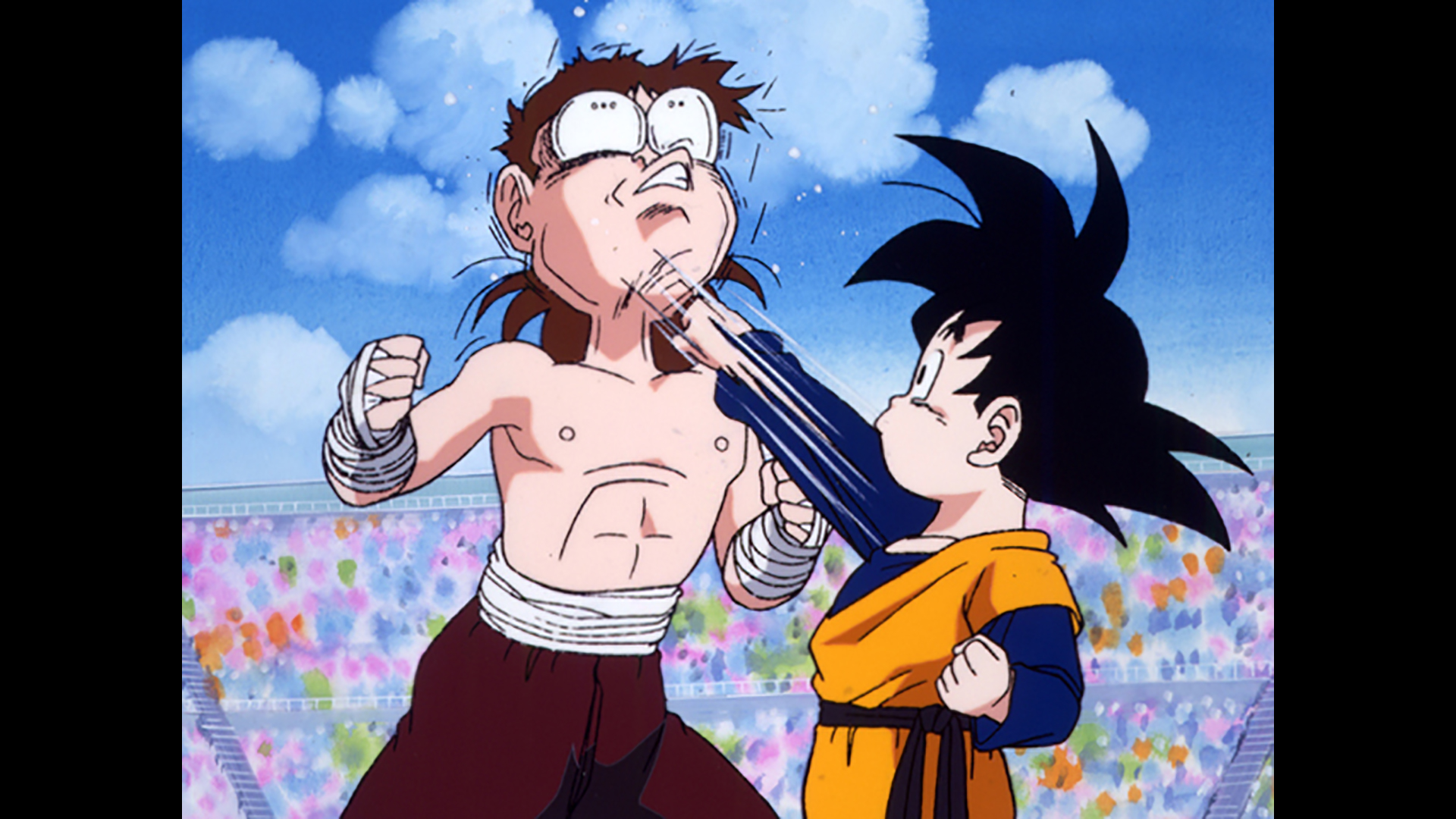 ボクの出番だ! 悟天、緊張の第一戦