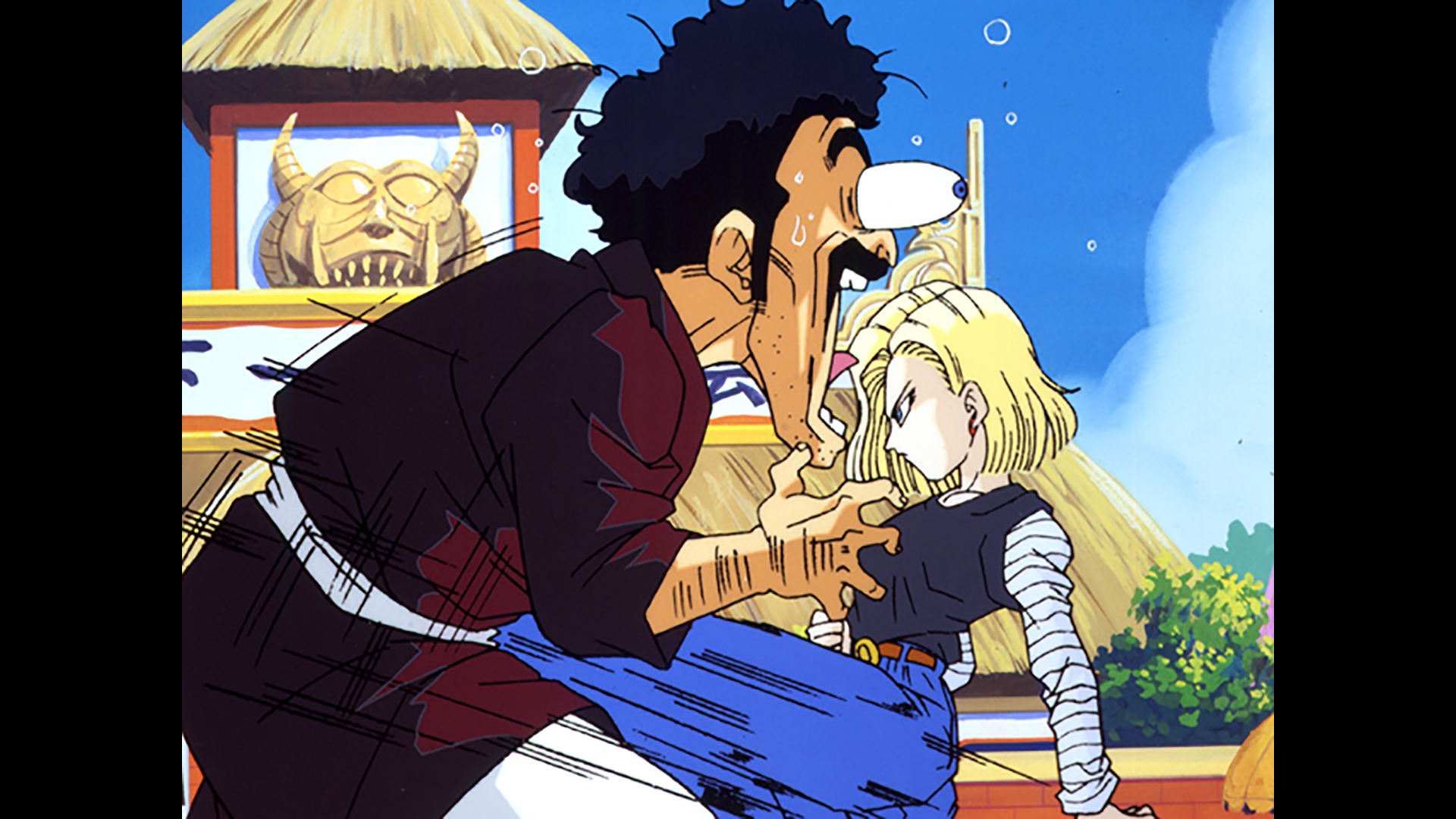 たちはだかる魔王! 出番だ悟飯!!