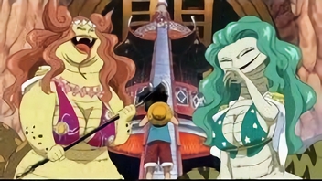 ルフィ大苦戦！ヘビ姉妹の覇気の力！！