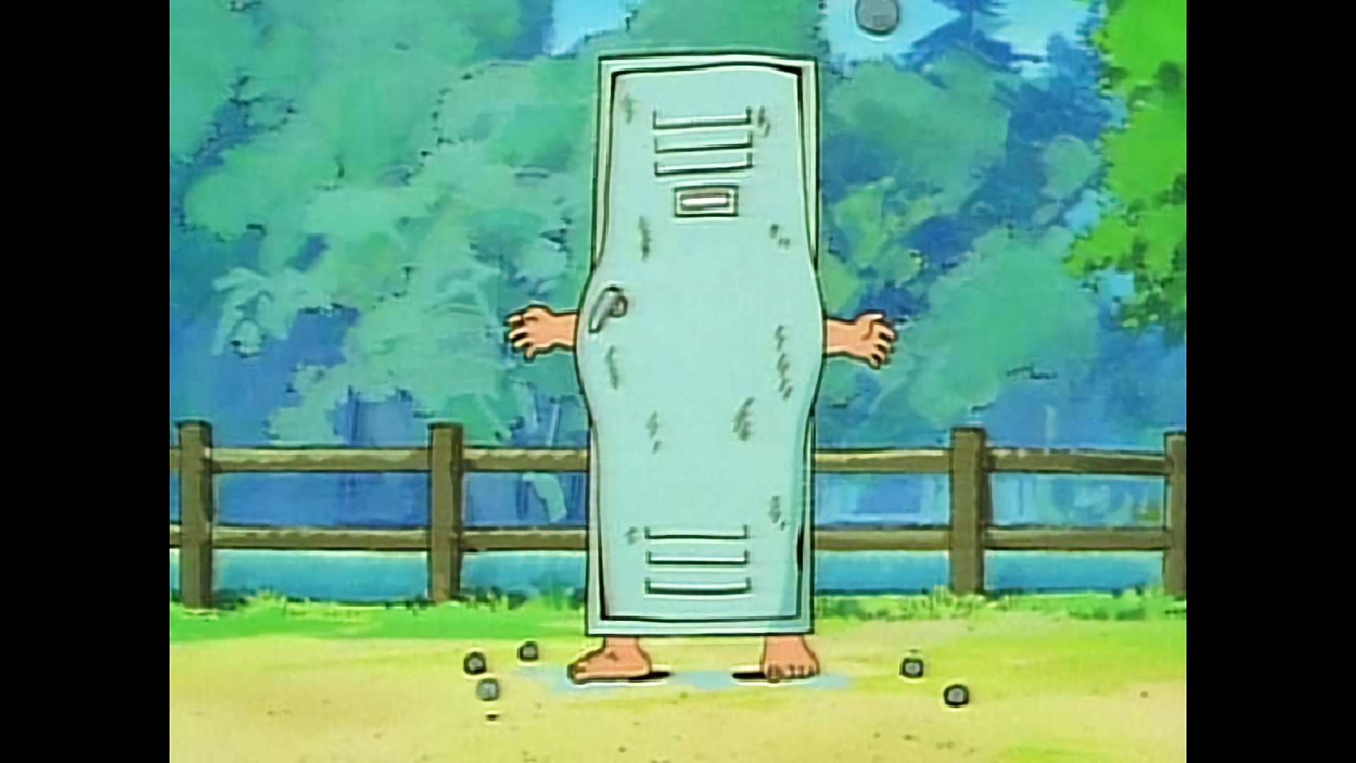 恐怖の箱男！？