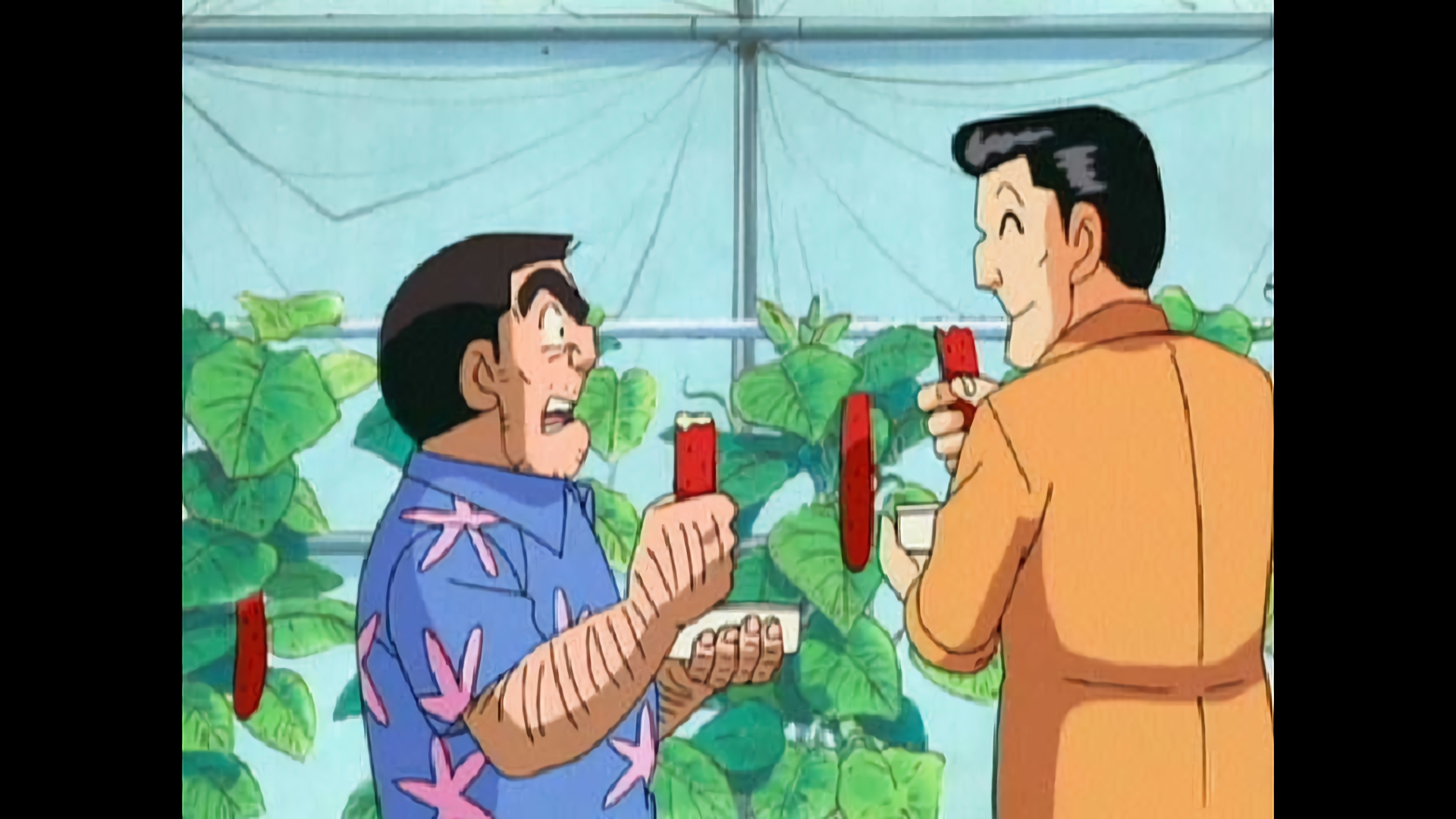 これが男のイチゴ狩り！