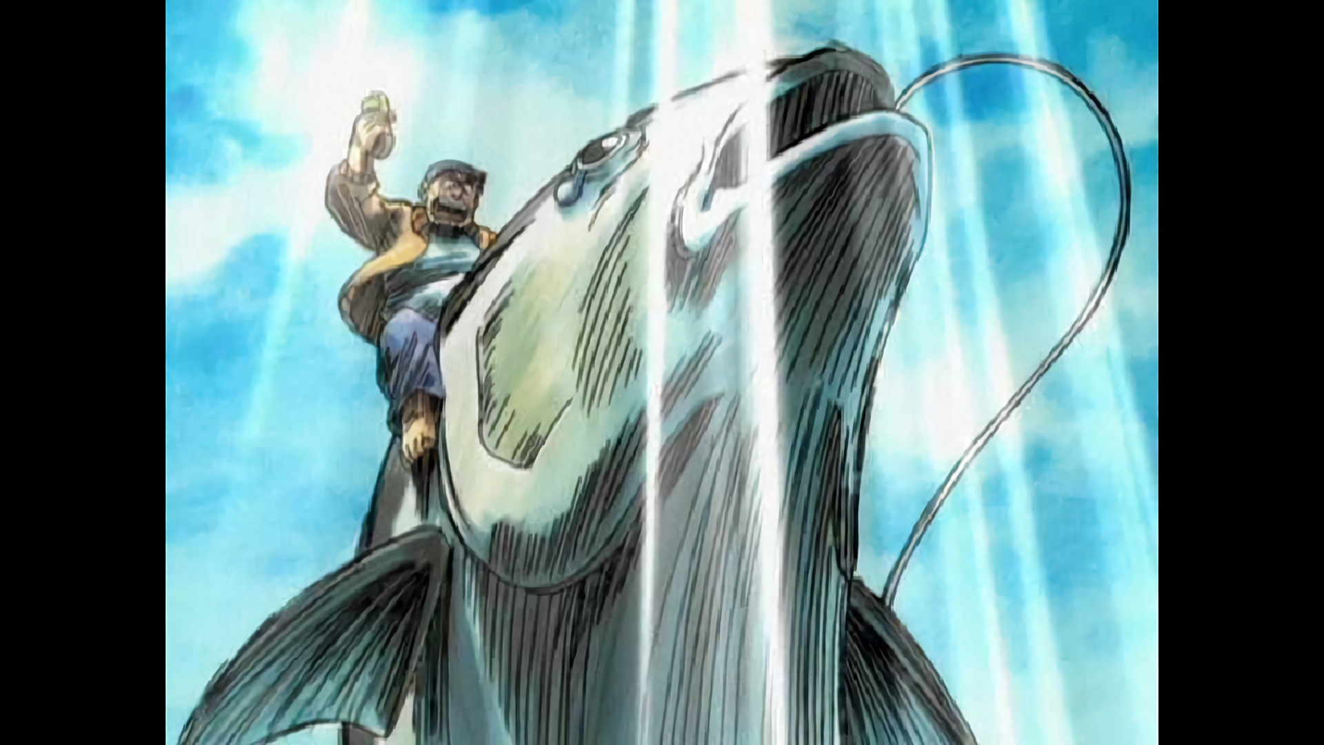 マグロに乗った警官