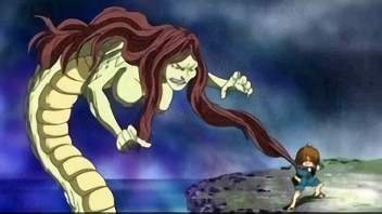 禁じられた岬! 磯女