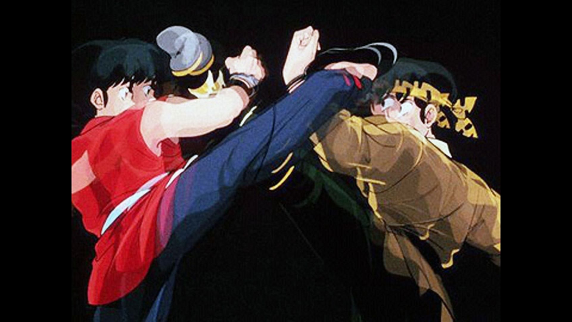 学校は戦場だ！対決 乱馬VS良牙