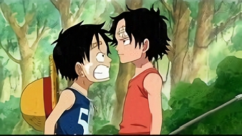 ルフィとエース 兄弟の出会いの物語！