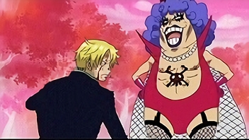 サンジの受難 王国へと帰還した女王！