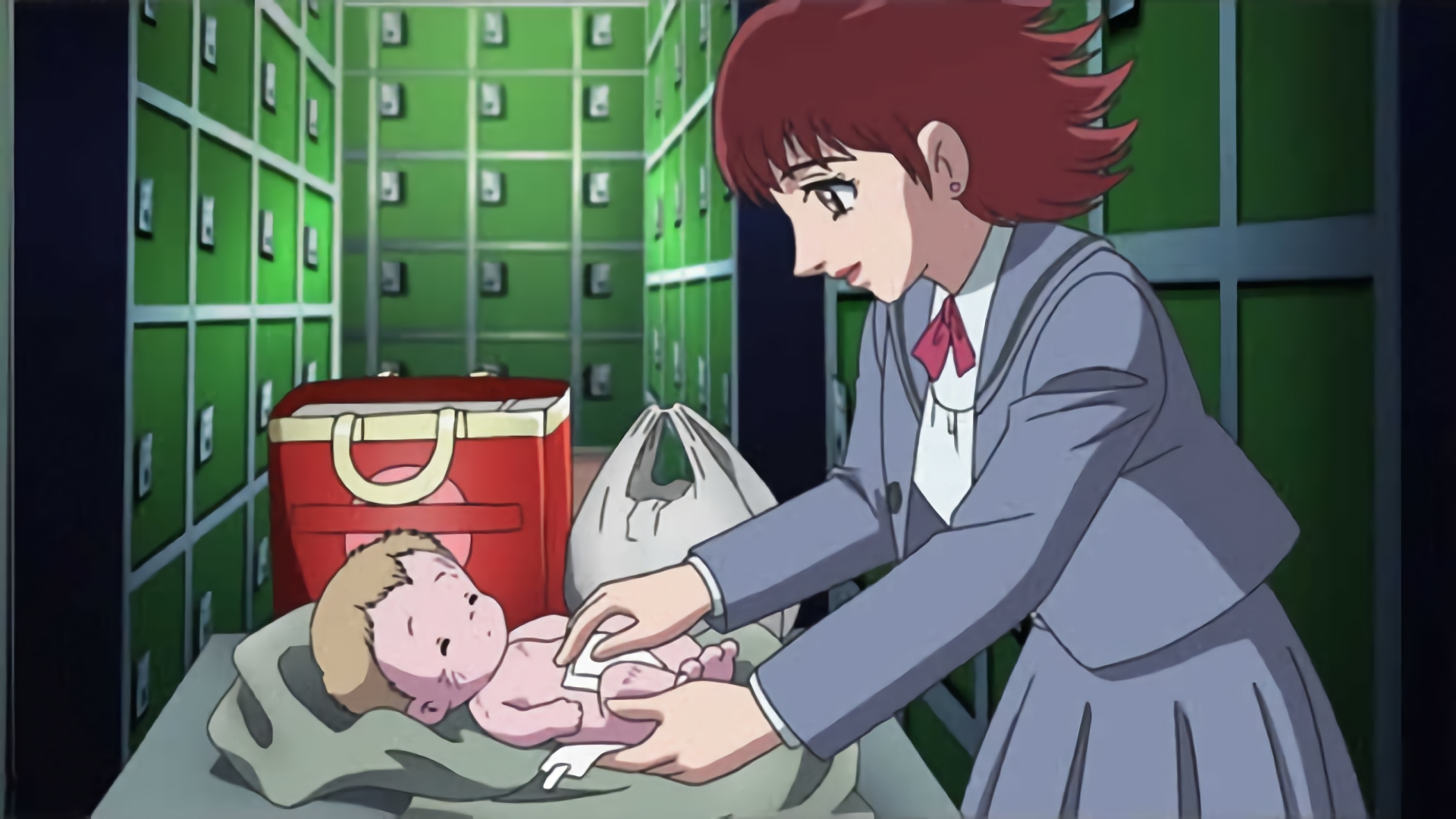 ロッカーのゆりかご