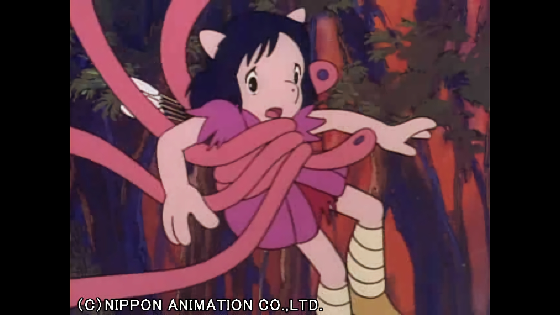 森が泣く！地面が血を流す