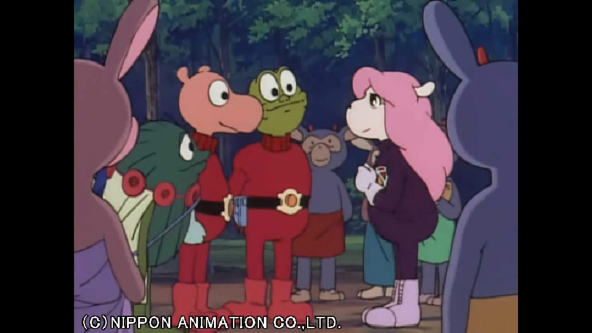 アン教授・怪物デルダンのいけにえに・・・