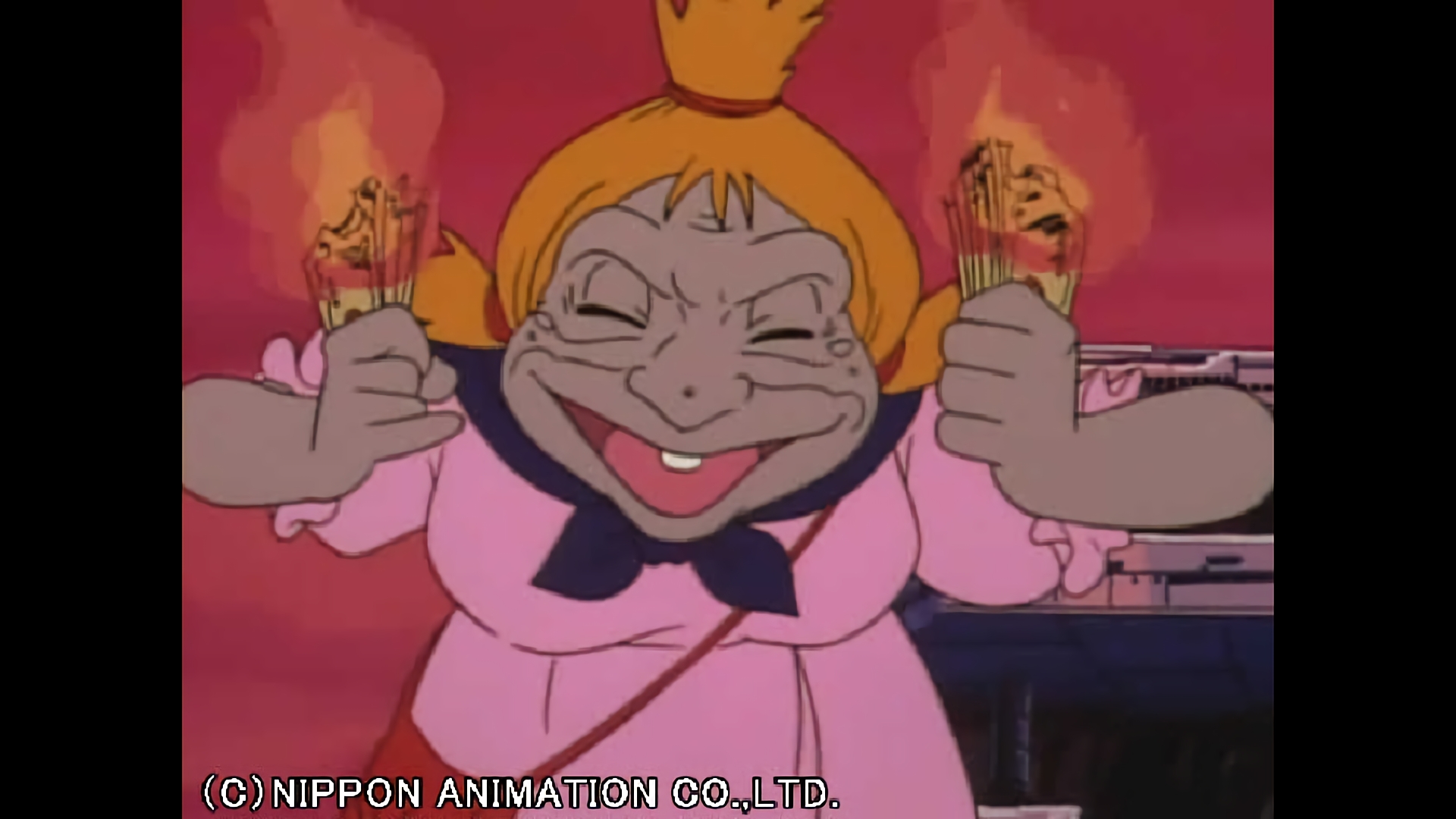 札束で防げ！カニロボットの襲撃