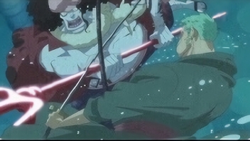 竜宮城の決戦！ゾロVSホーディ