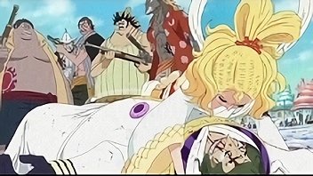 揺れる魚人島！漂着した天竜人