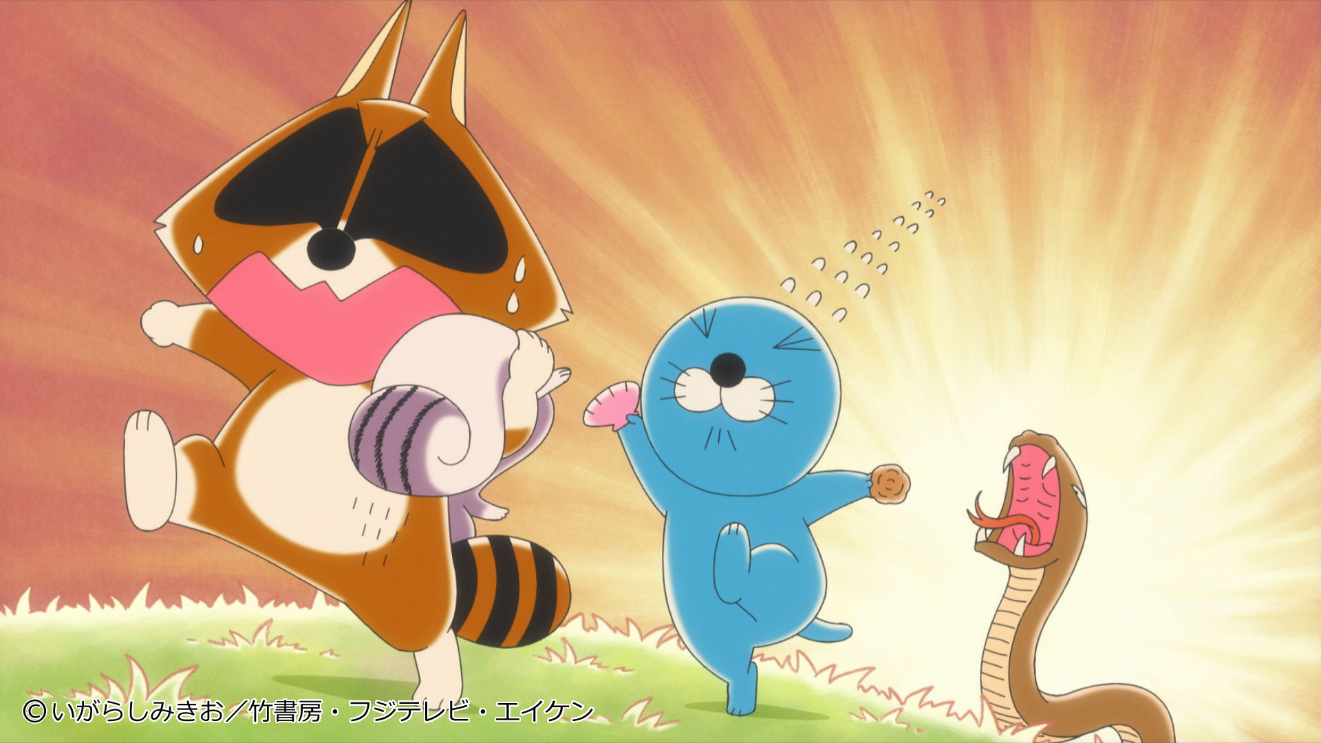 シマリスくんに会った