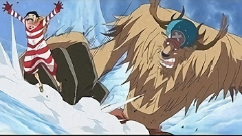 ナミを救え！ルフィ雪山の戦い
