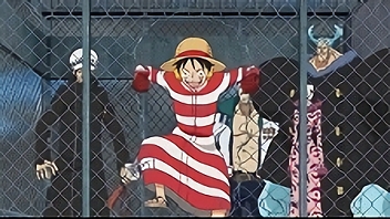 反撃開始！ルフィ、ロー大脱出