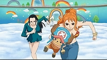 吹雪の死闘 麦わらの一味VS雪女