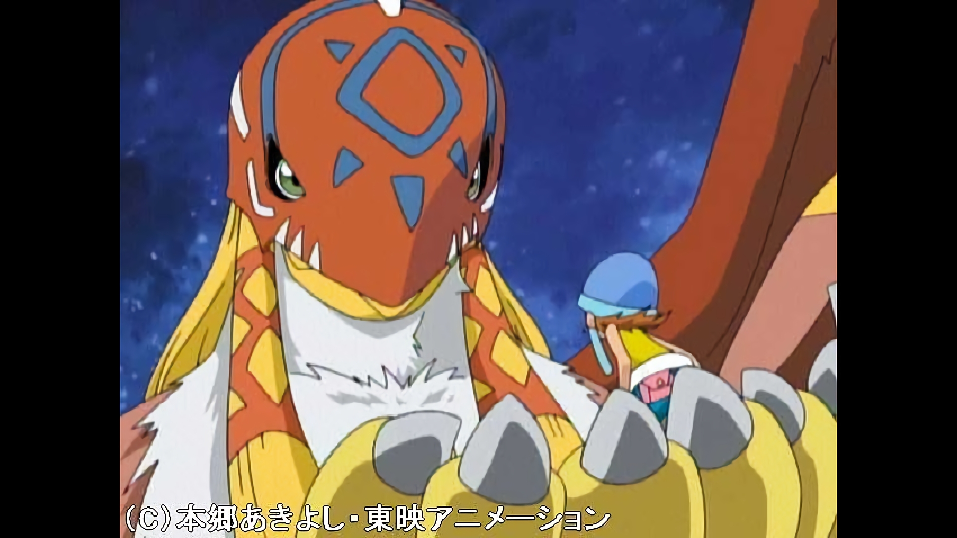 輝く翼！ガルダモン