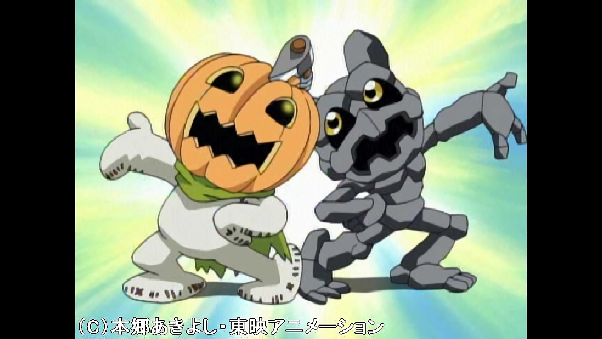 パンプとゴツは渋谷系デジモン