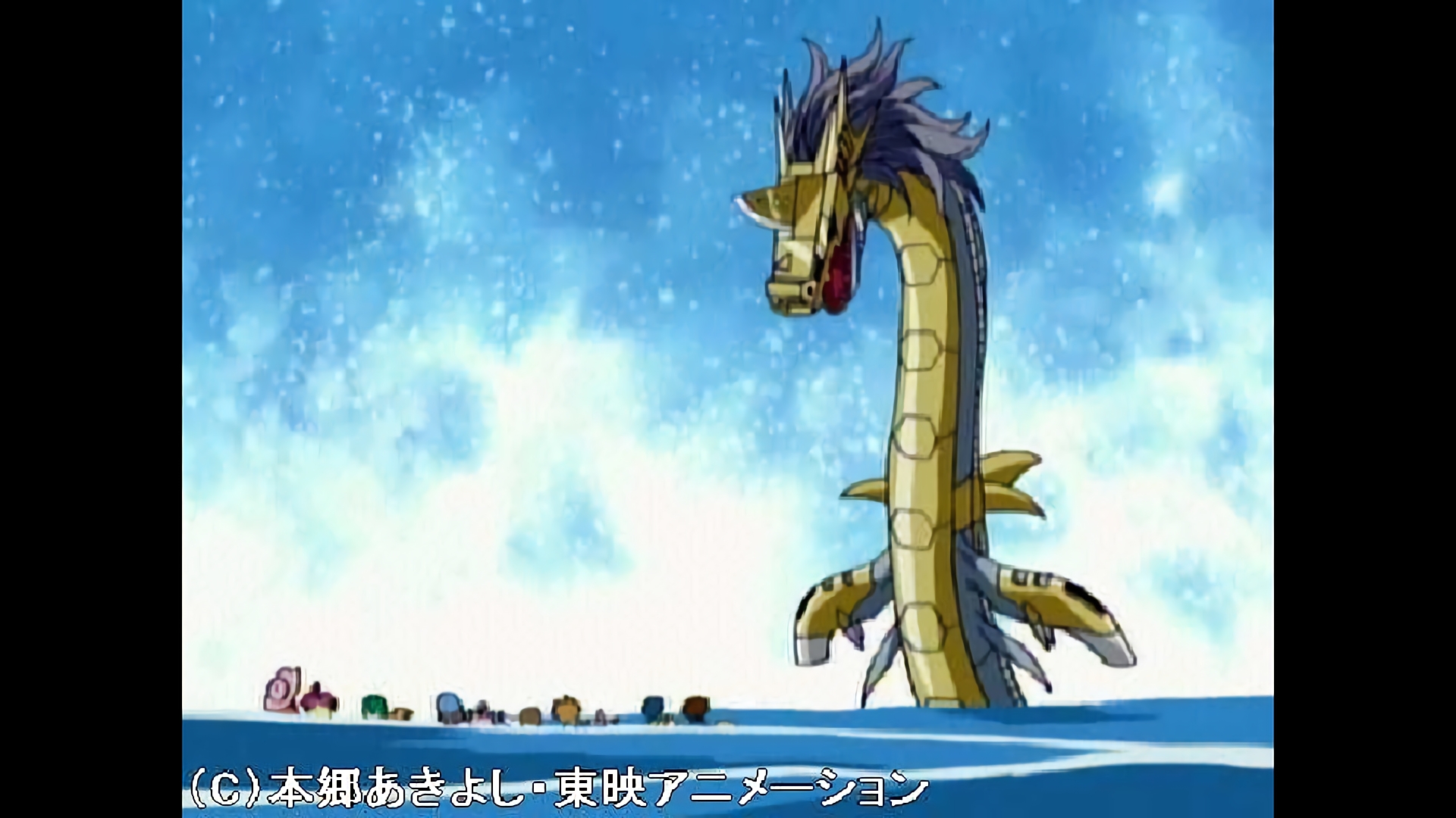 荒ぶる海の王！メタルシードラモン