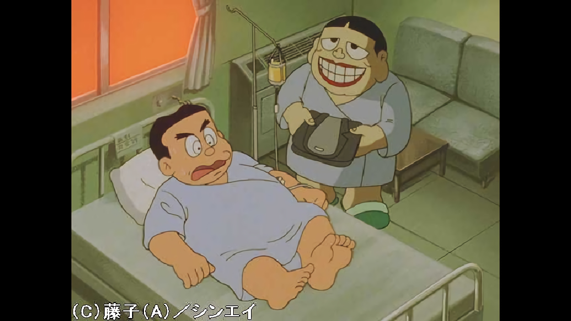 点滴症患者／看板ガール