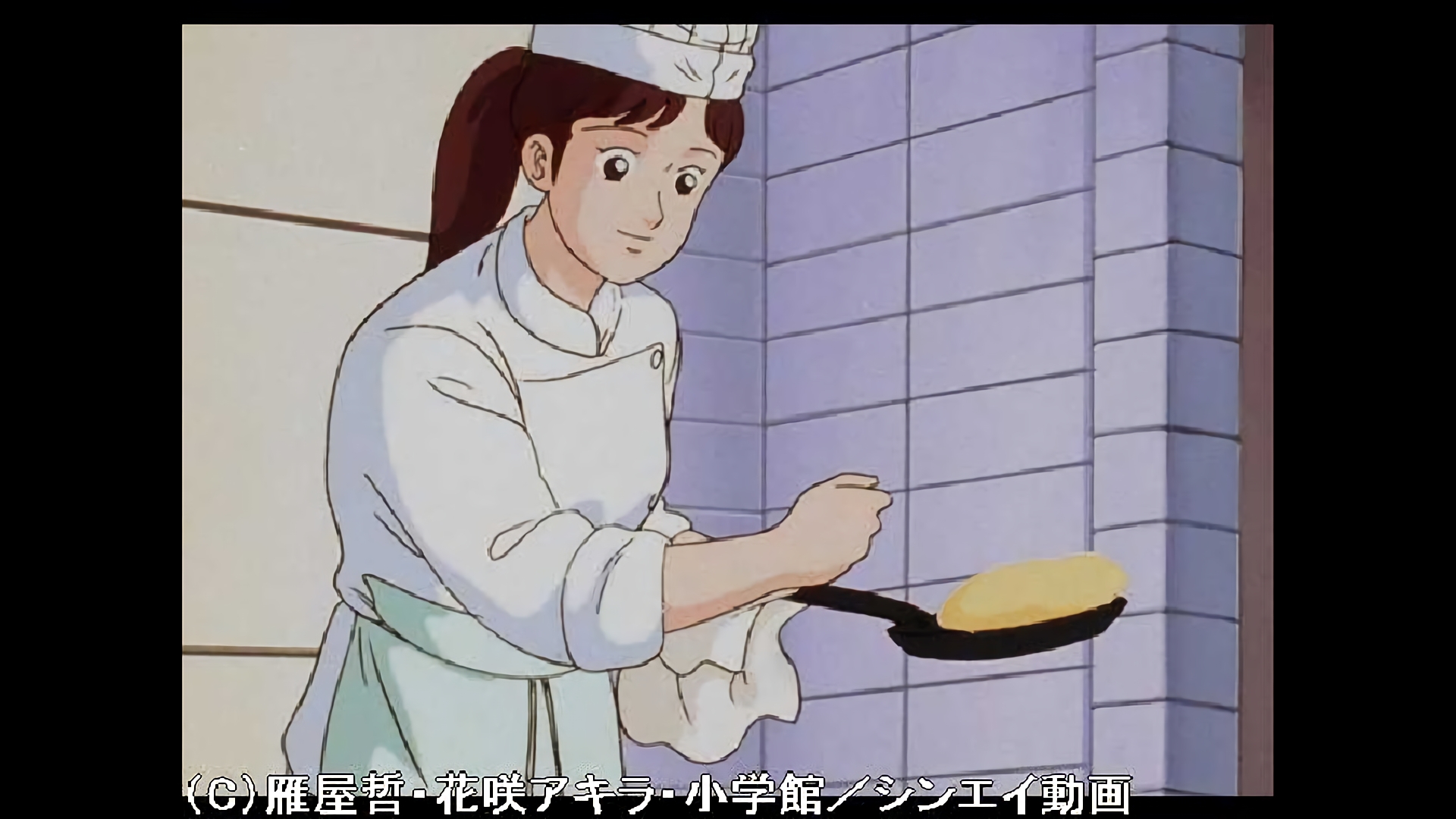 卵とフライパン