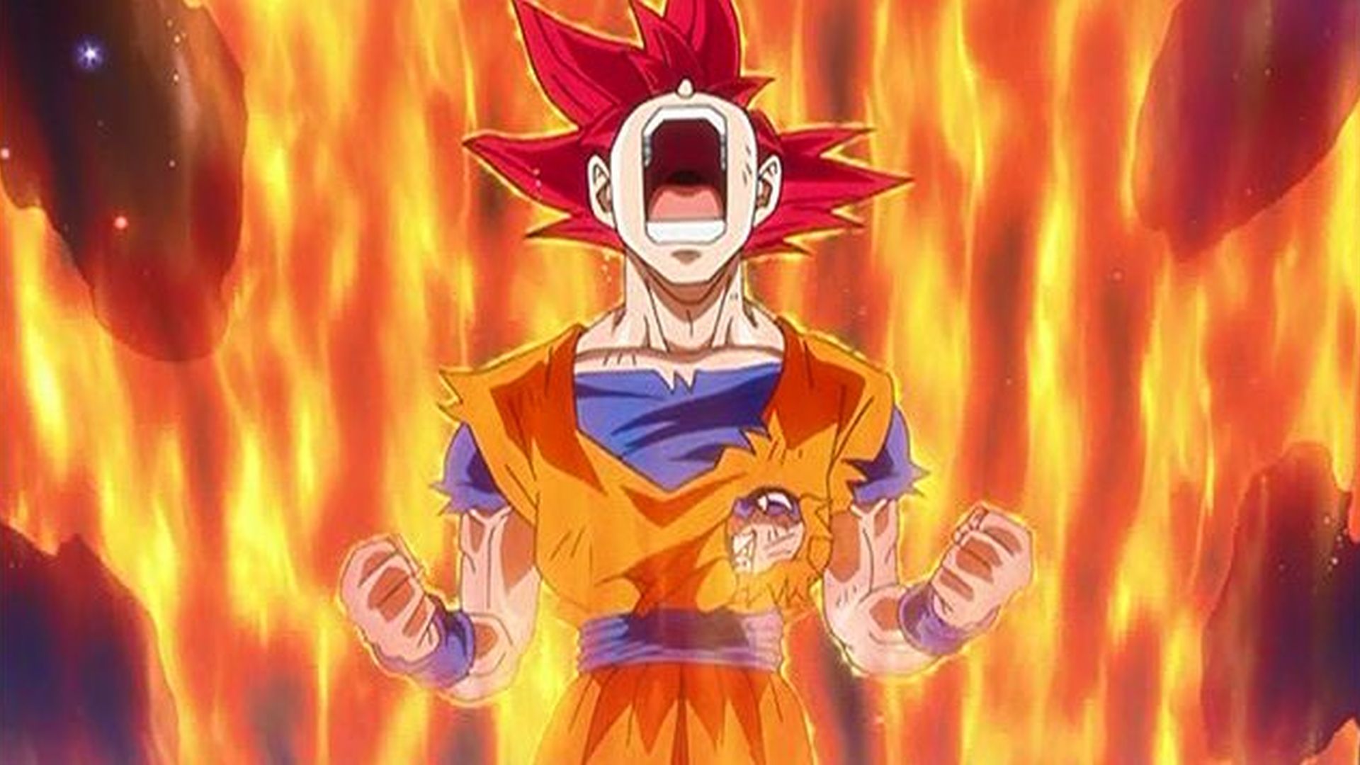 宇宙が砕ける!? 激突! 破壊神VS超サイヤ人ゴッド!