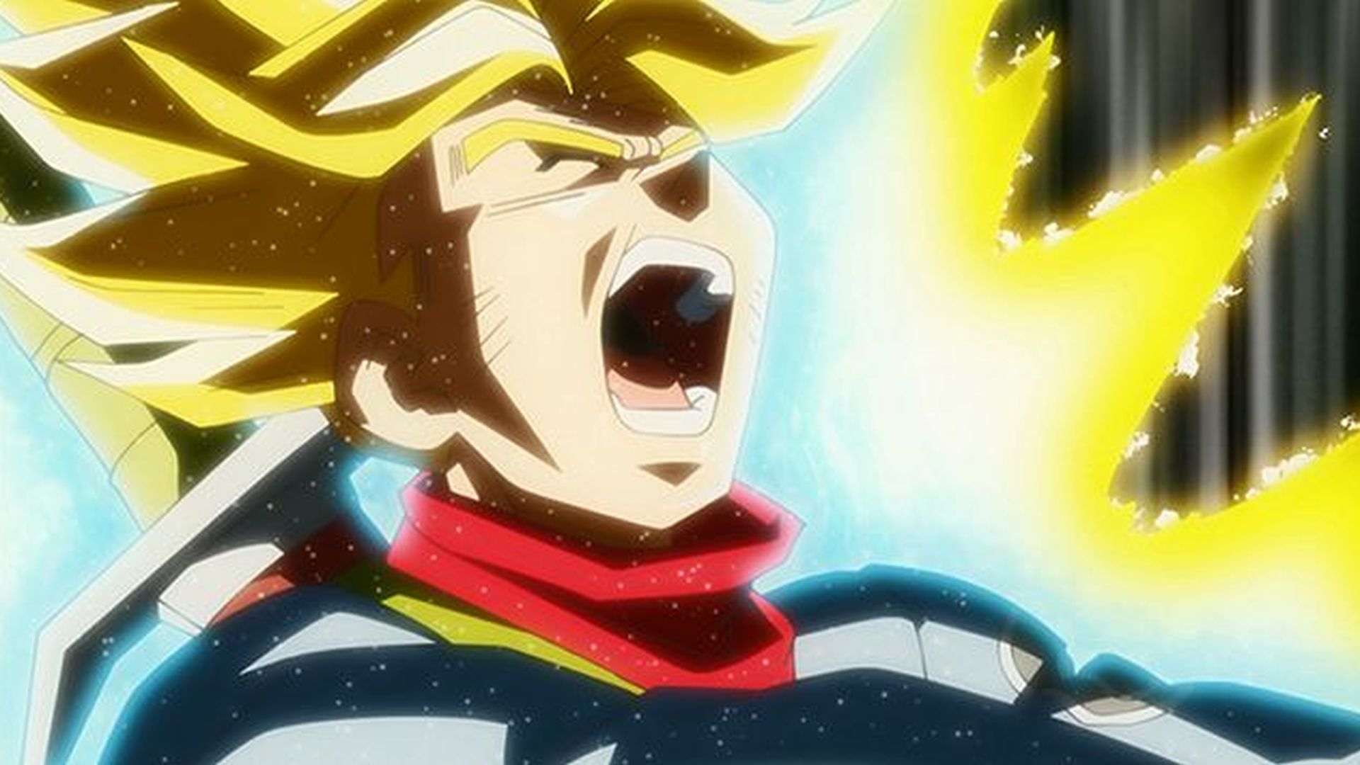 世界はオレが守る! トランクス怒りの超パワー炸裂!!