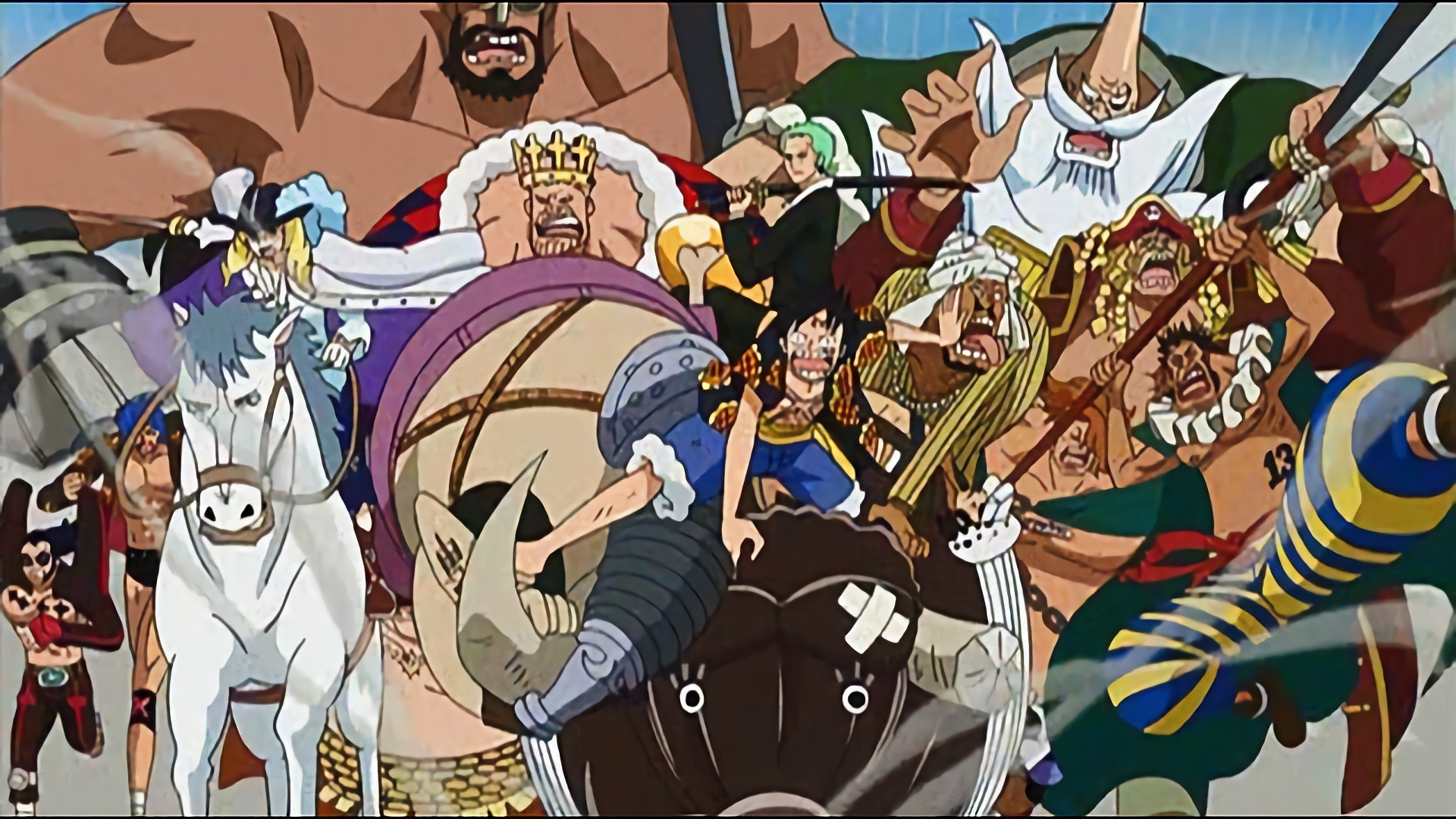 大集結！ルフィと凶悪戦士軍団