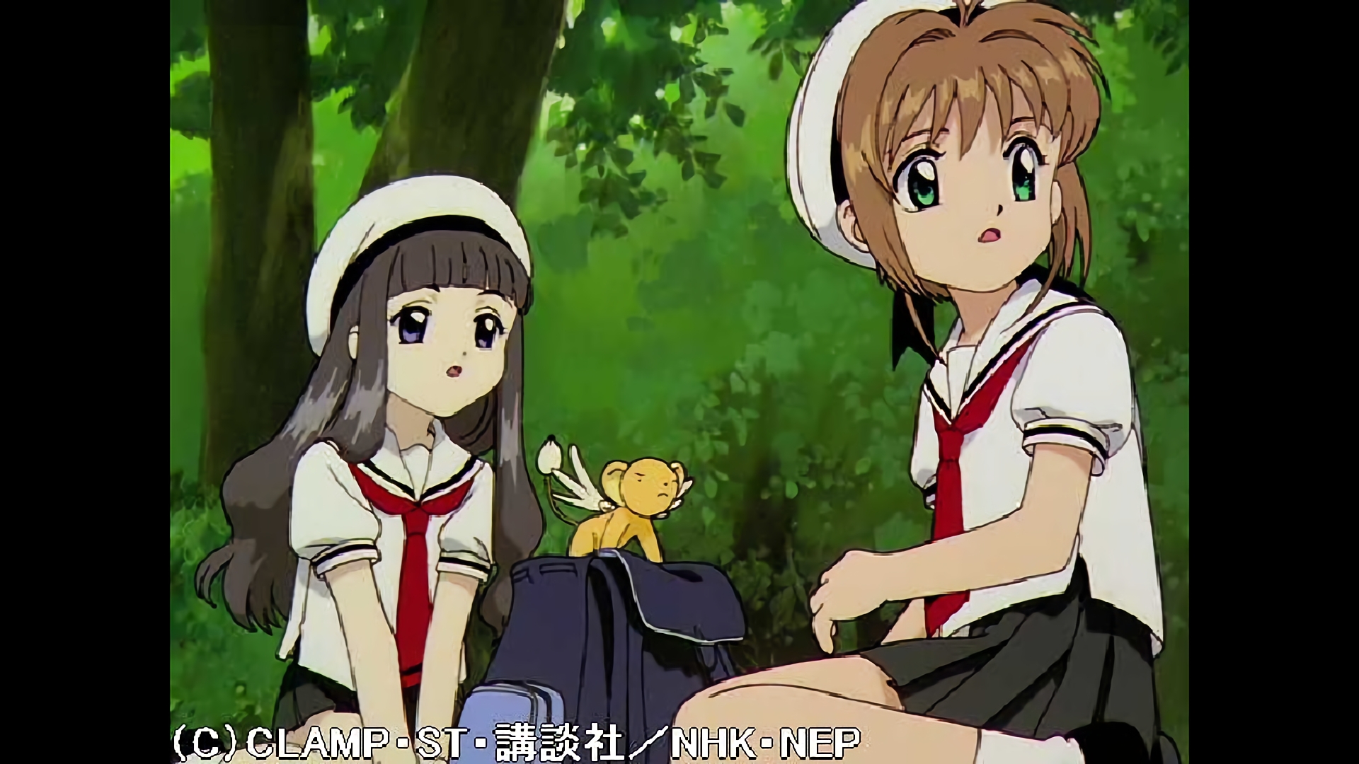 さくらとゾウの力くらべ