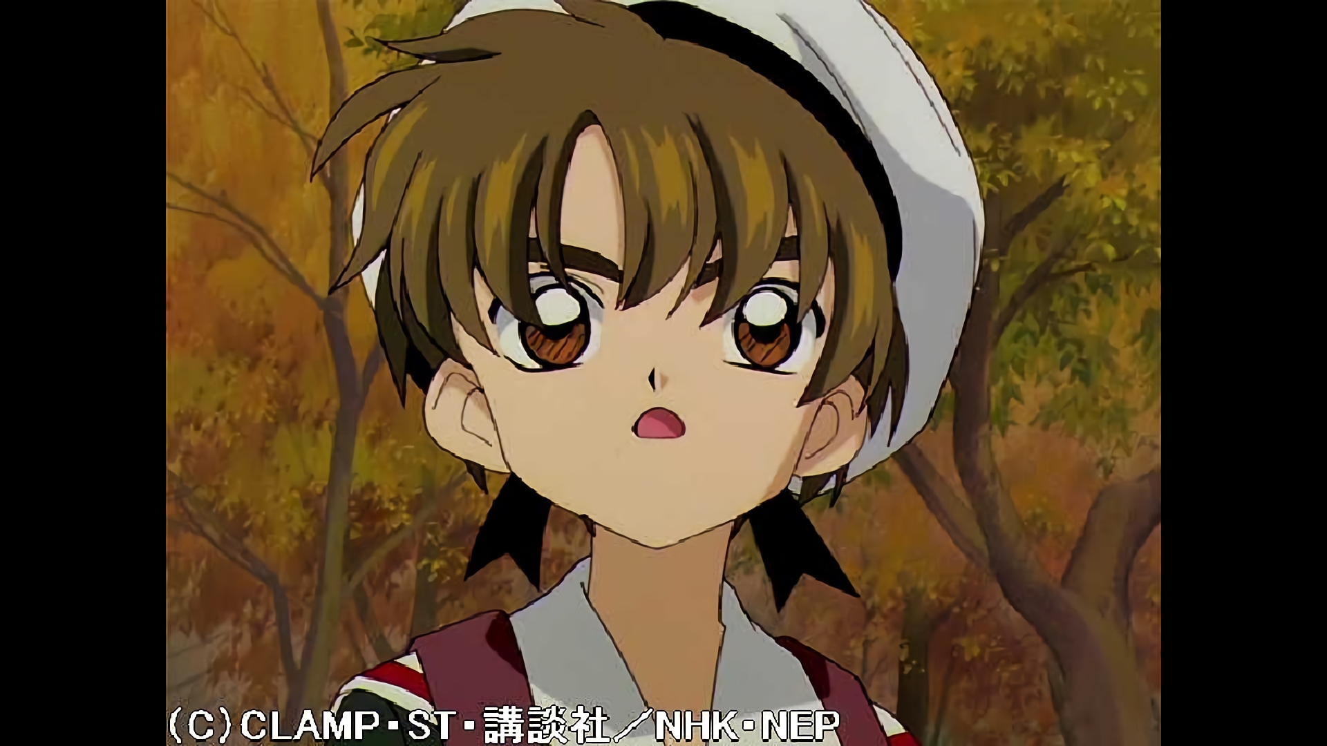 さくらとケガをしたカード