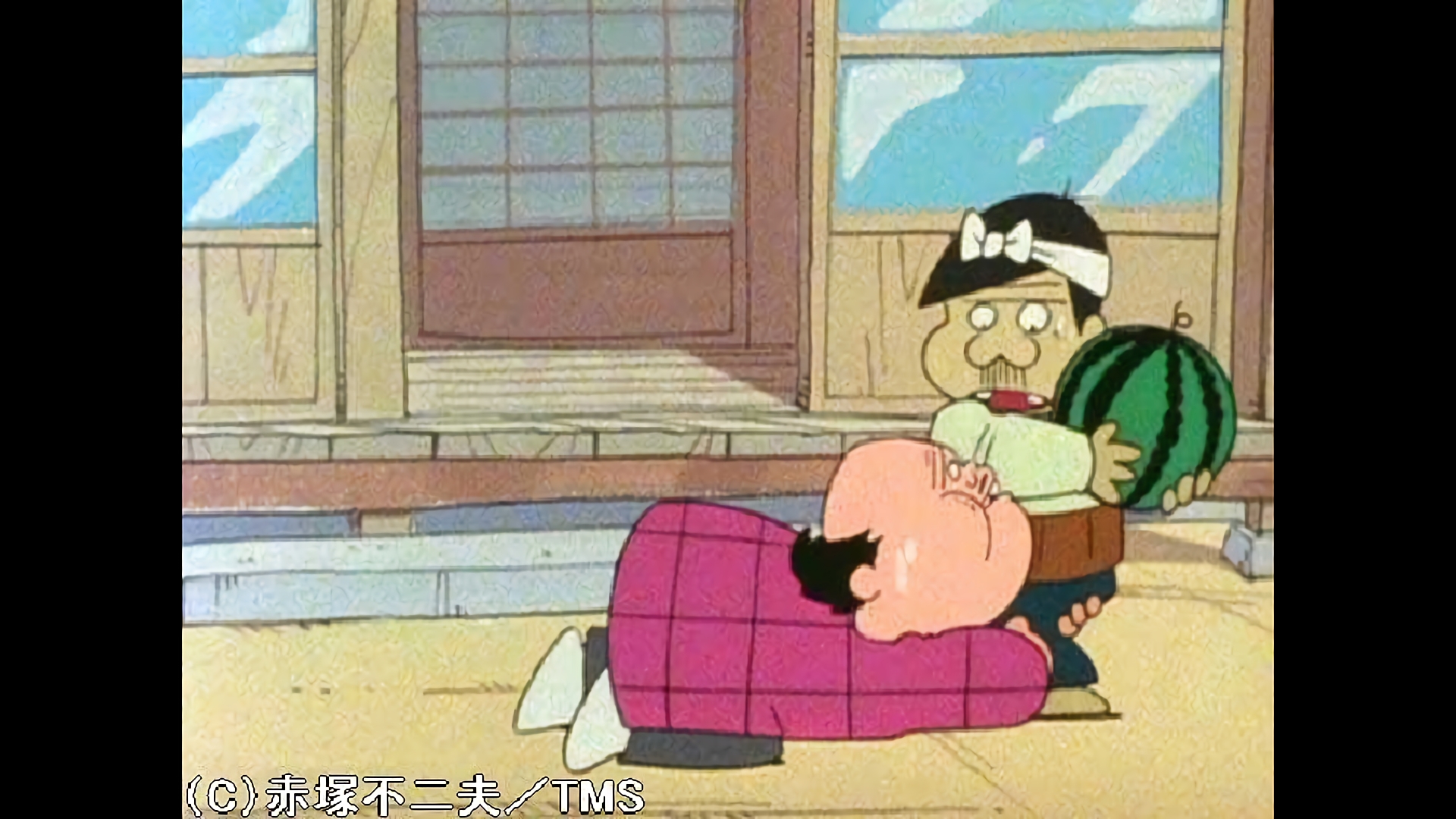 お城とスイカをこうかんするのだ／パパはママにプロポーズなのだ