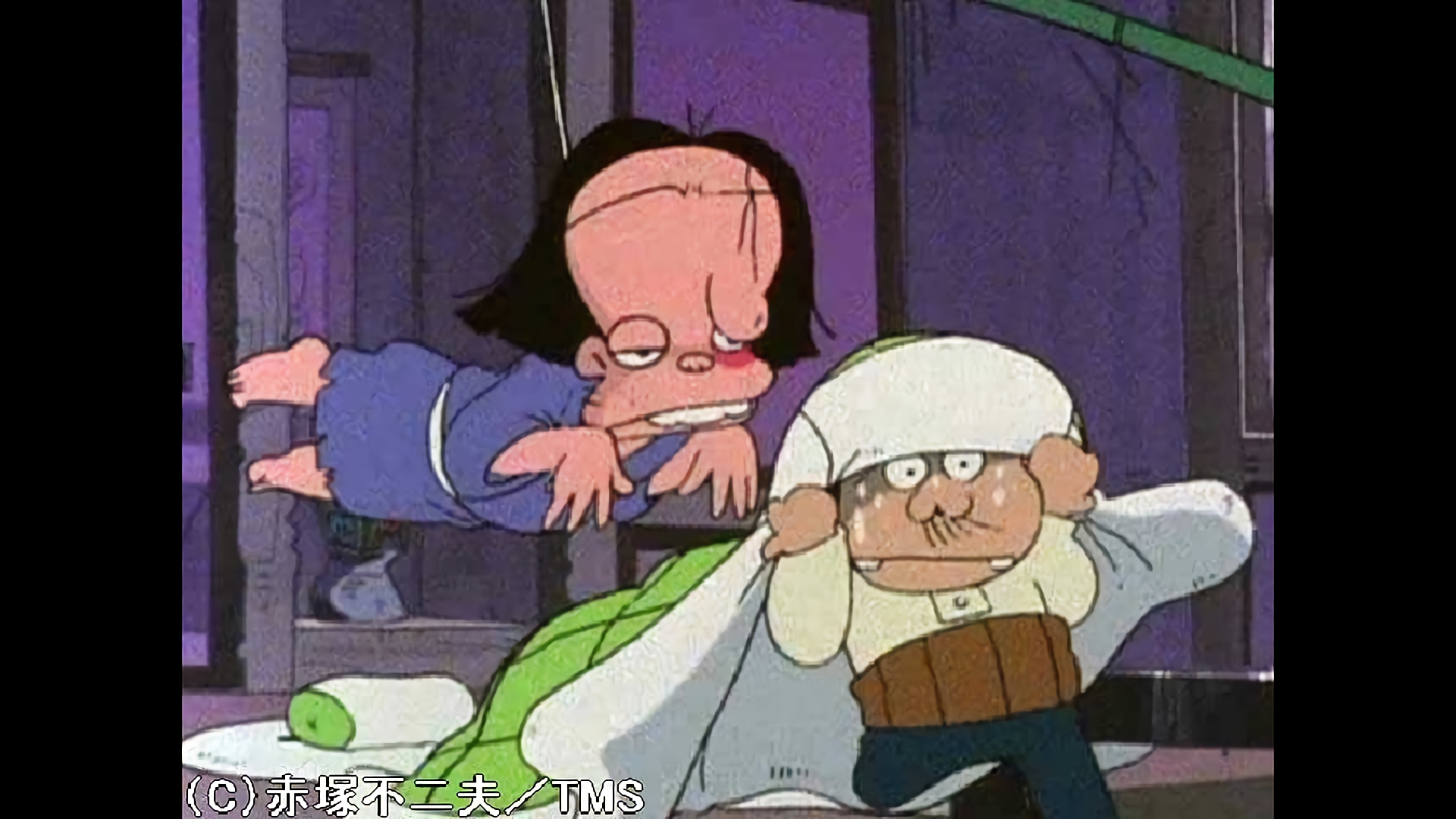 ゴの勝負のユーレイなのだ／陸で魚を釣るのだ